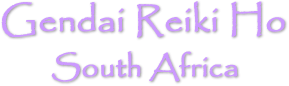 Gendai Reiki Ho South Africa